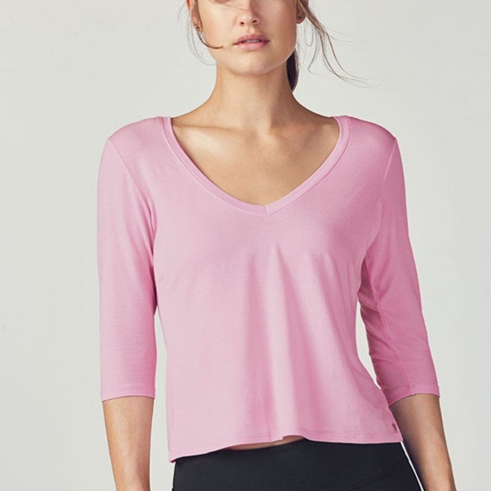 NWT Fabletics Samantha S/S Top sz M